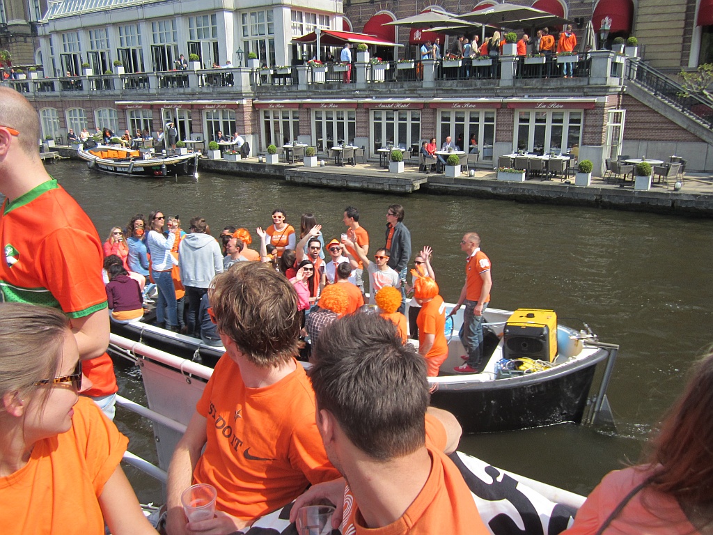 Koningsdag Partyboot Amsterdam